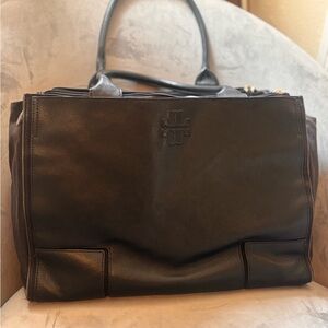 Tory Burch Ella Pebble Leather Tote